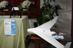 drone in esposizione - GISday 2012