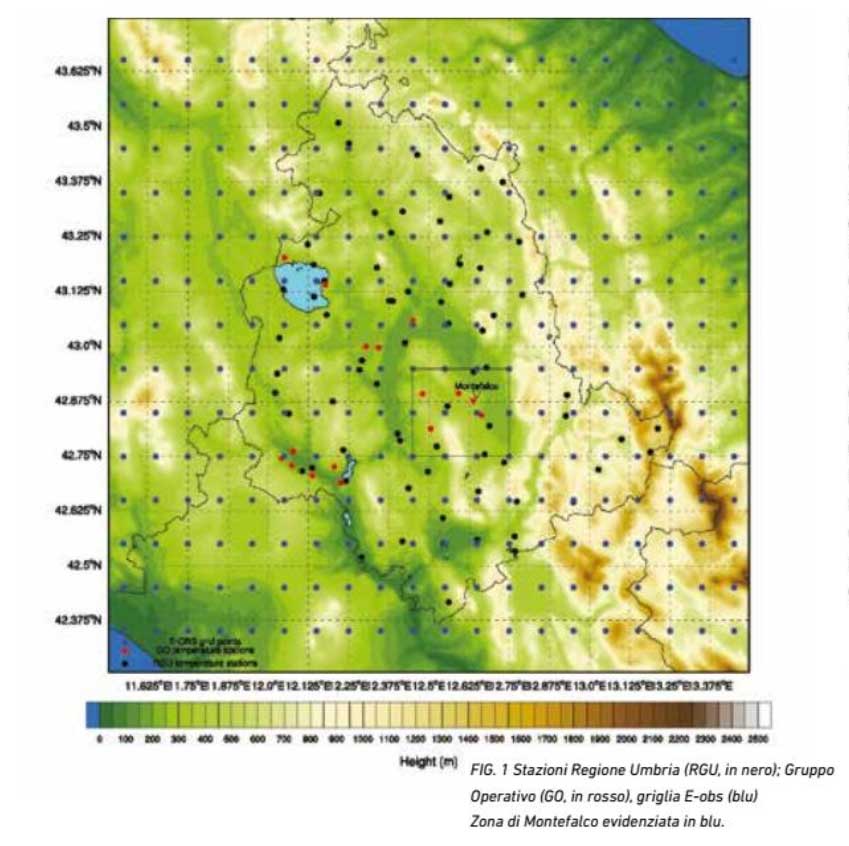 TeamDev - fornire all’agricoltore informazioni validate e georeferenziate Distribuzione rete agrometereologica regionale implementata per il progetto Smart Meteo