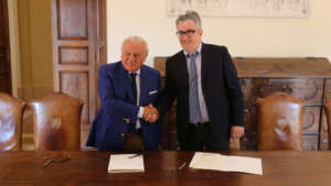 Accordo Magnifico Rettore dell'Università degli studi di Perugia Moriconi e Andrea Cruciani | TeamDev
